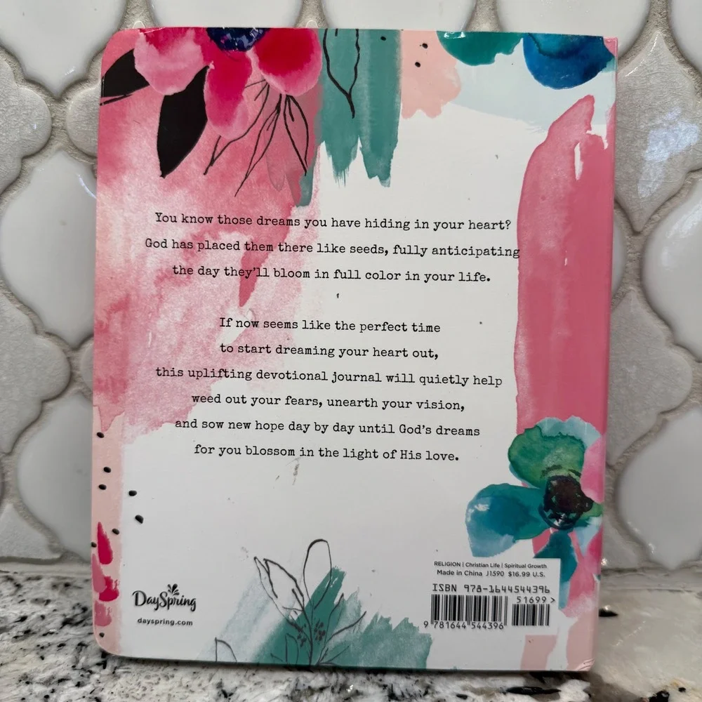 100 Days To Dream Your Heart‎ Out Devotional Journal Katy Fults DaySpring NEW